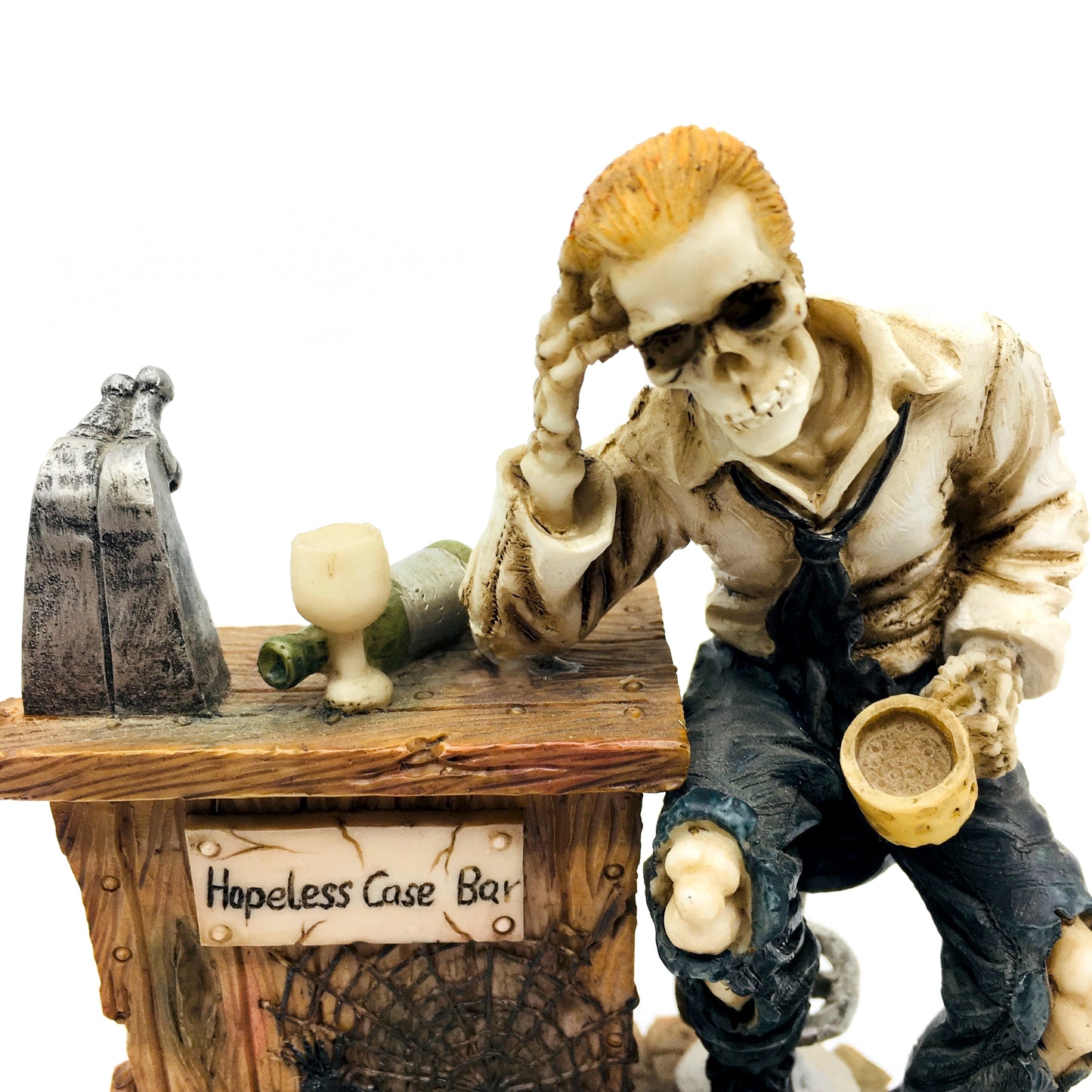Male Skeleton Figurine Waiting for the Perfect Woman