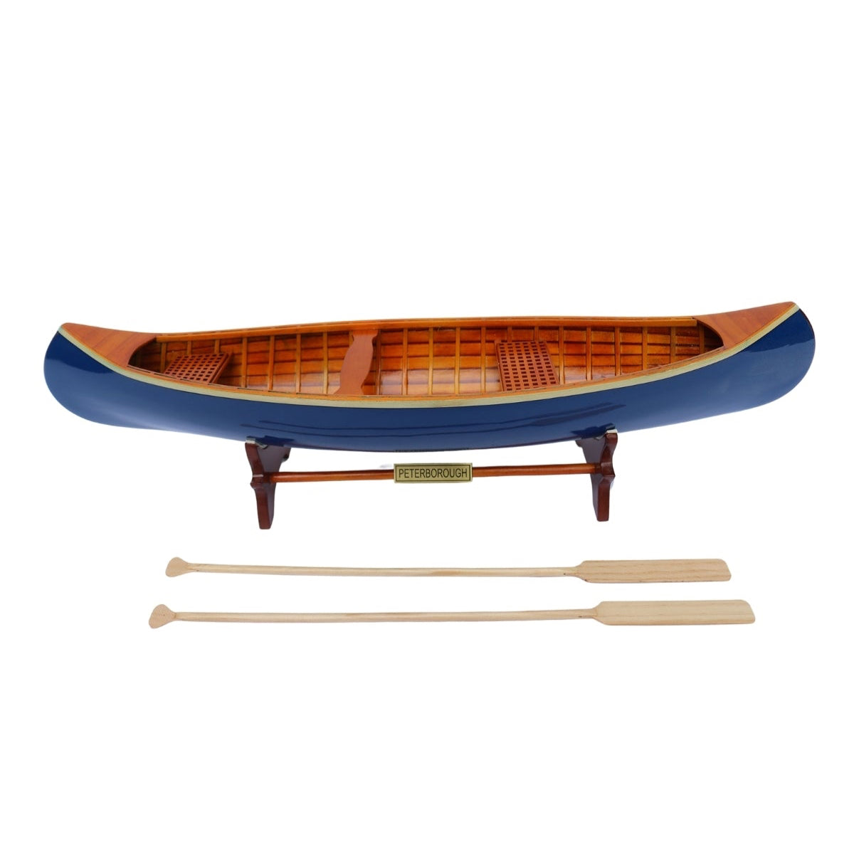 Peterborough Geleneksel Ahşap Model Kano Maketi - Gia Nhien