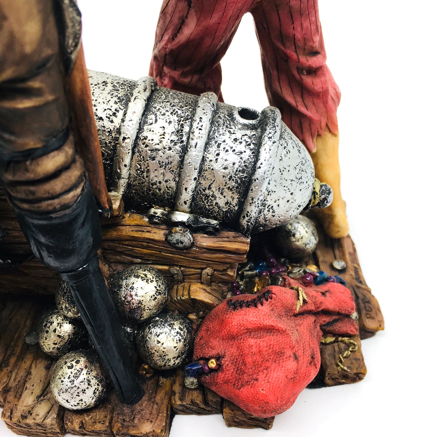 Korsan Savaşçılar Renkli Biblo