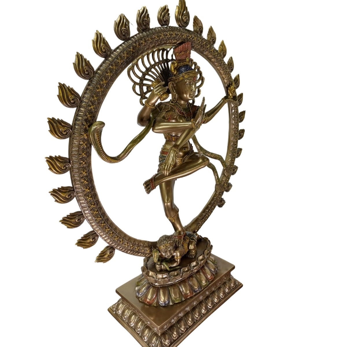 Shiva Nataraja Büyük Dekoratif Biblo