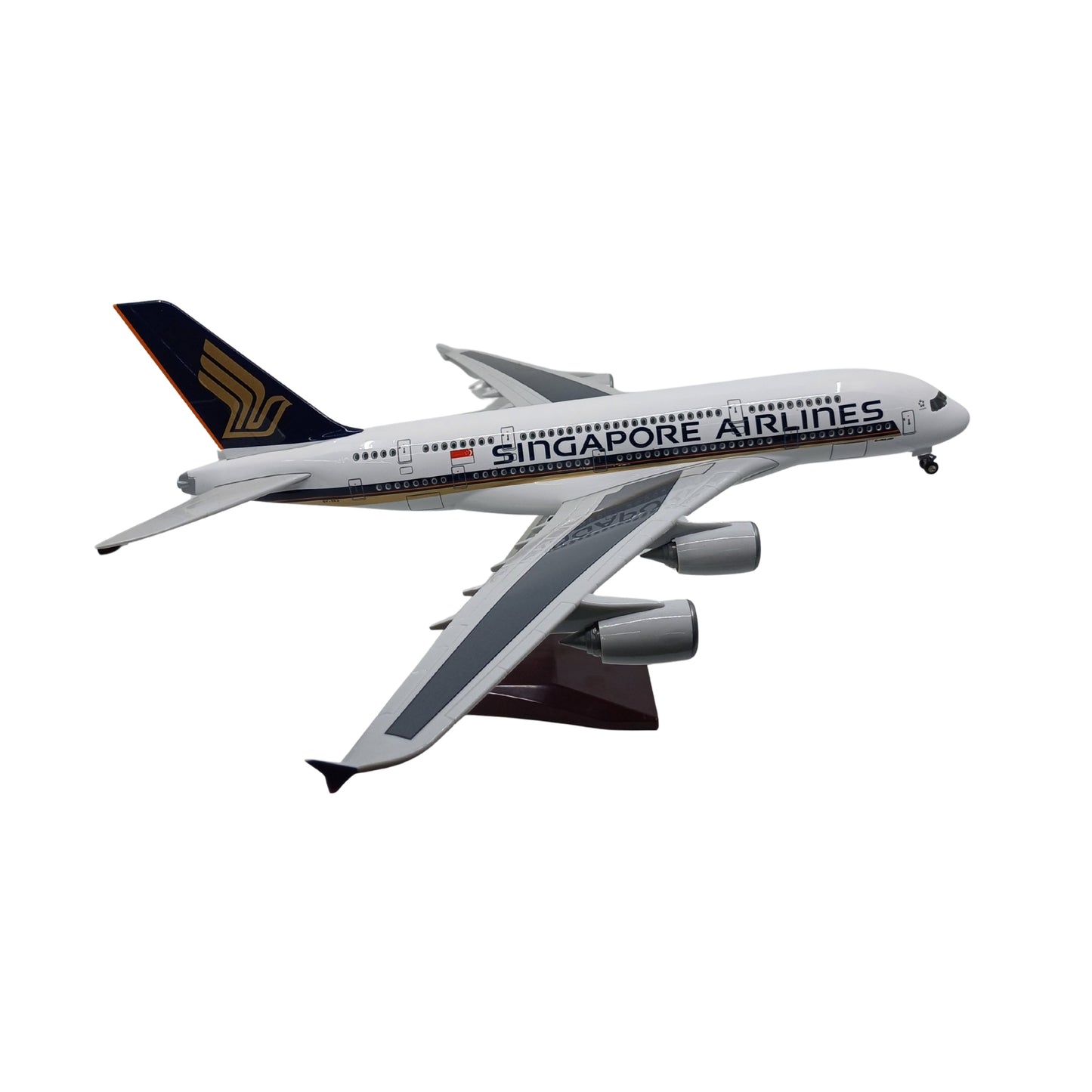 Airbus A380 Model Maket Uçak Singapore Airlines 1/160 Ölçekli