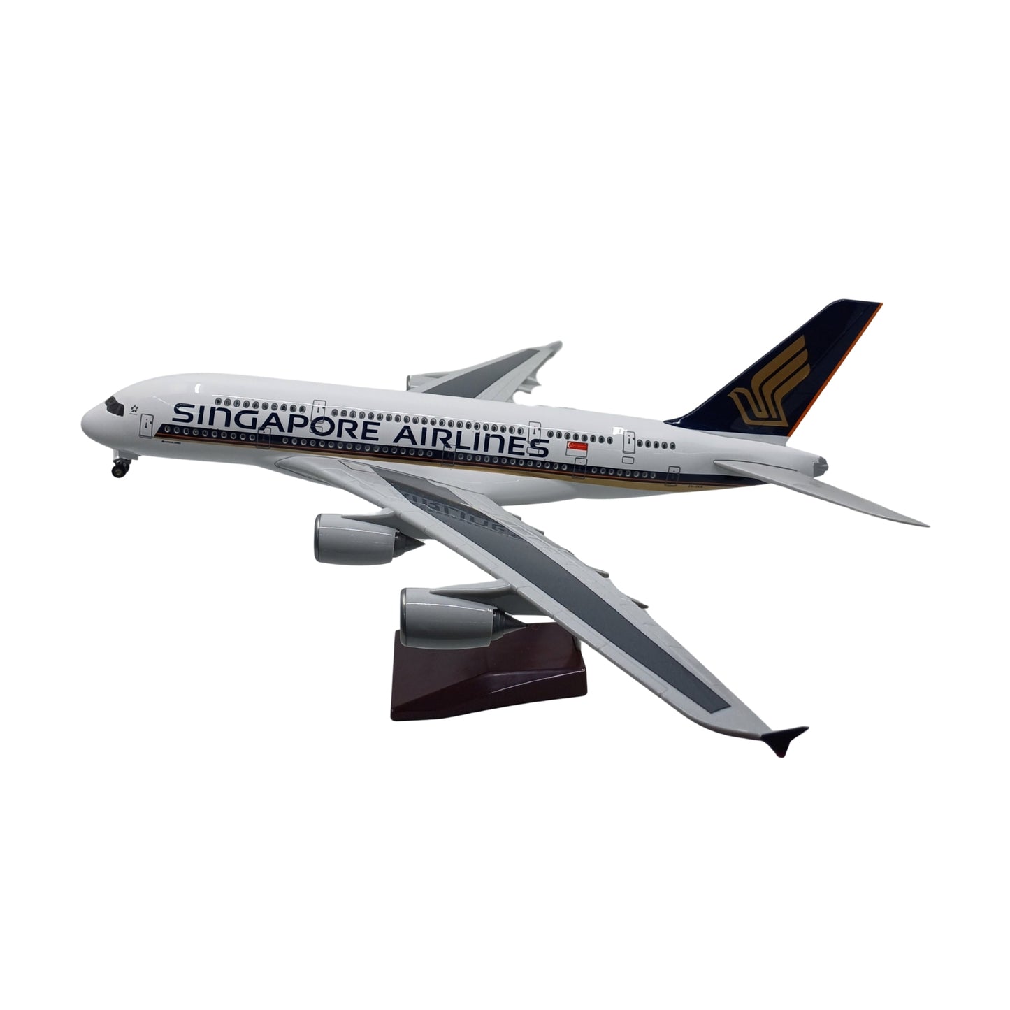 Airbus A380 Model Maket Uçak Singapore Airlines 1/160 Ölçekli