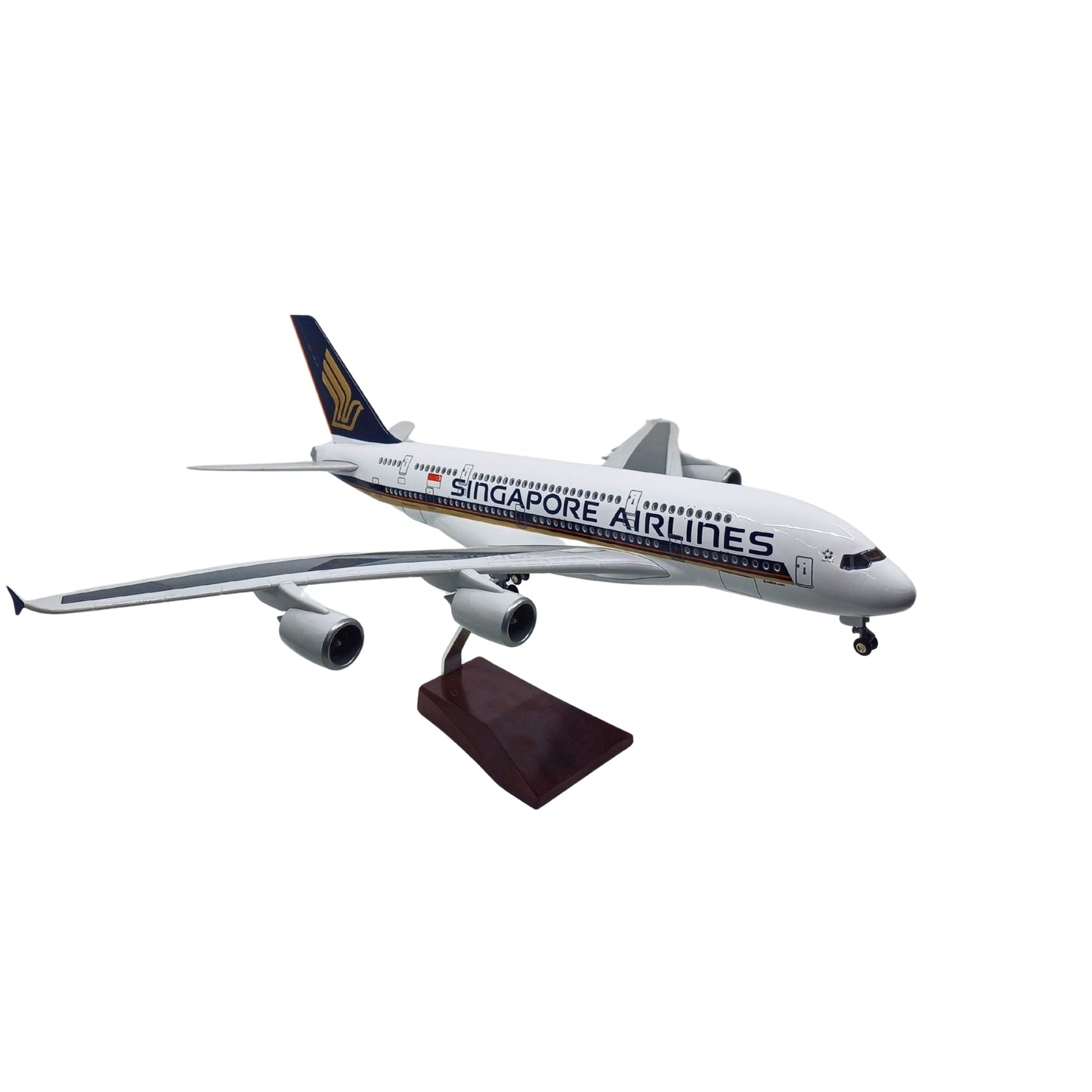 Airbus A380 Model Maket Uçak Singapore Airlines 1/160 Ölçekli