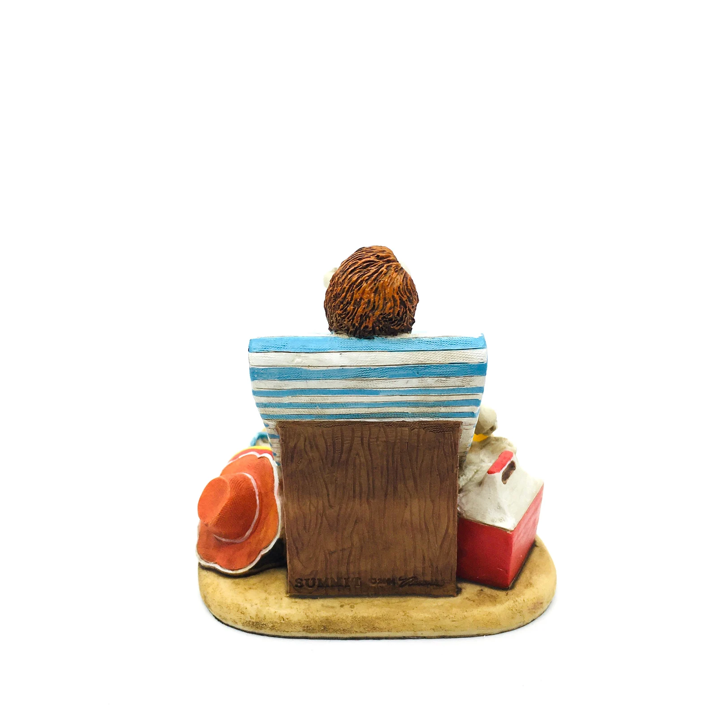 Vacation Loving Summer House Male Skeleton Figurine