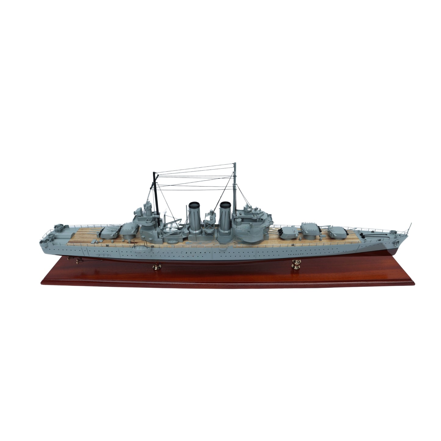 USS Phoenix (CL-46) Ahşap Model Savaş Gemisi - Gia Nhien