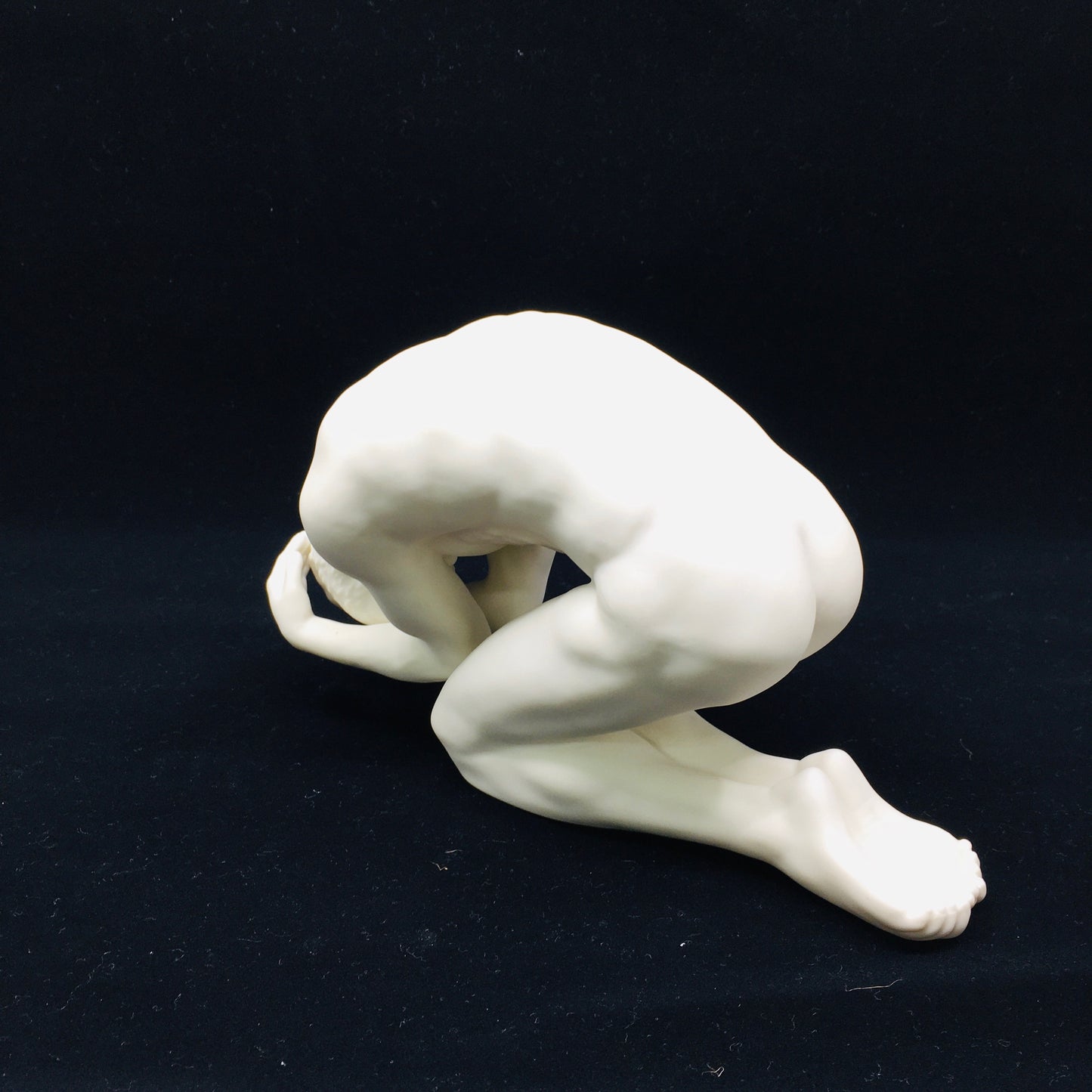 Çağdaş Sanat Nü Erkek Porselen Biblo - Veronese Design