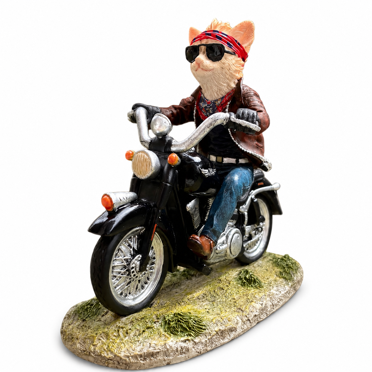 Veronese Motosikletli Motorcu Kedi Biblosu | WU78442AA