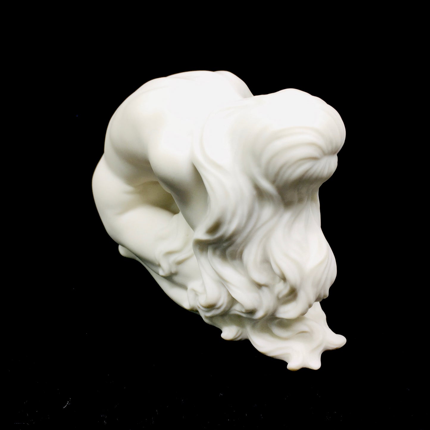 Uzun Saçlı Nü Kadın Porselen Biblo – Veronese Design