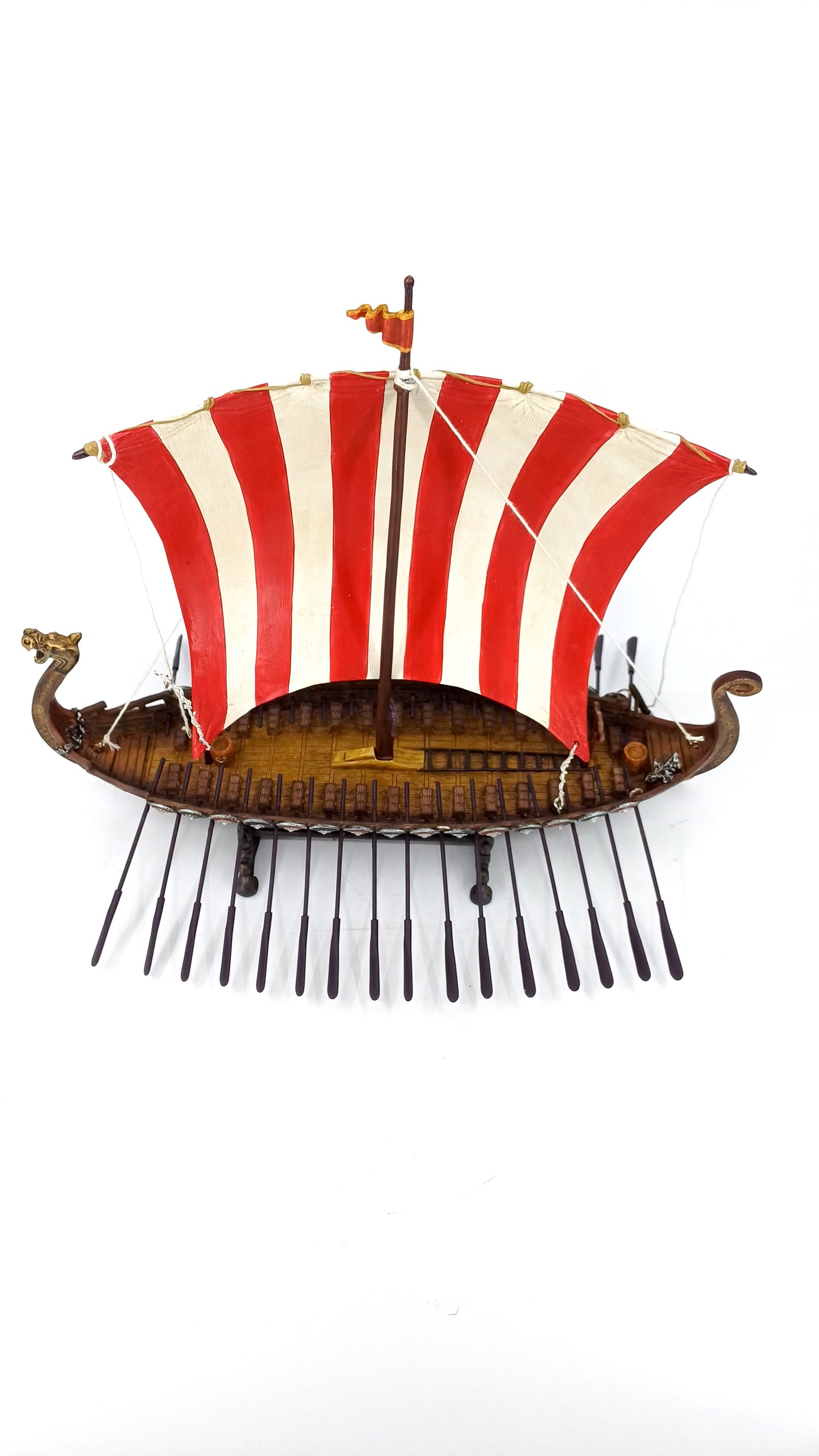 Viking Uzun Gemisi Dekoratif Model Biblo