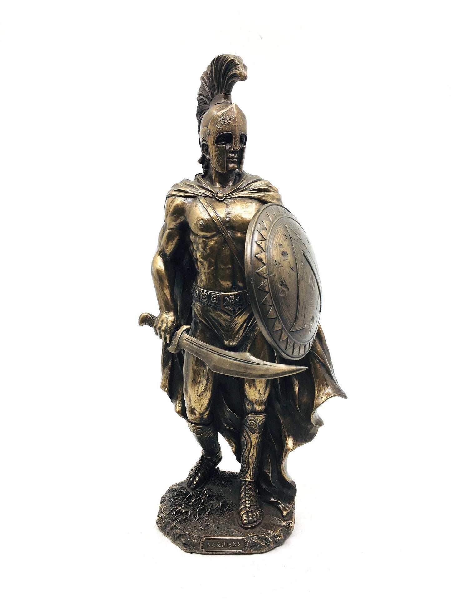 Kılıç ve Kalkanlı Sparta Kralı Leonidas Biblosu