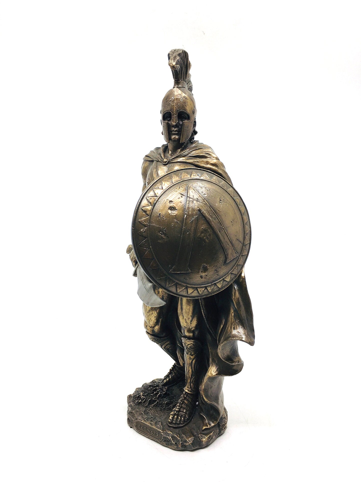 Kılıç ve Kalkanlı Sparta Kralı Leonidas Biblosu