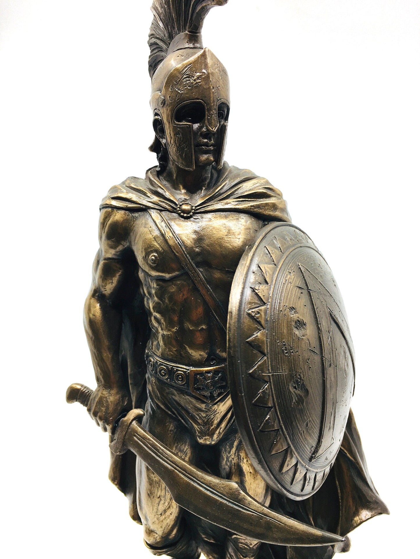 Kılıç ve Kalkanlı Sparta Kralı Leonidas Biblosu