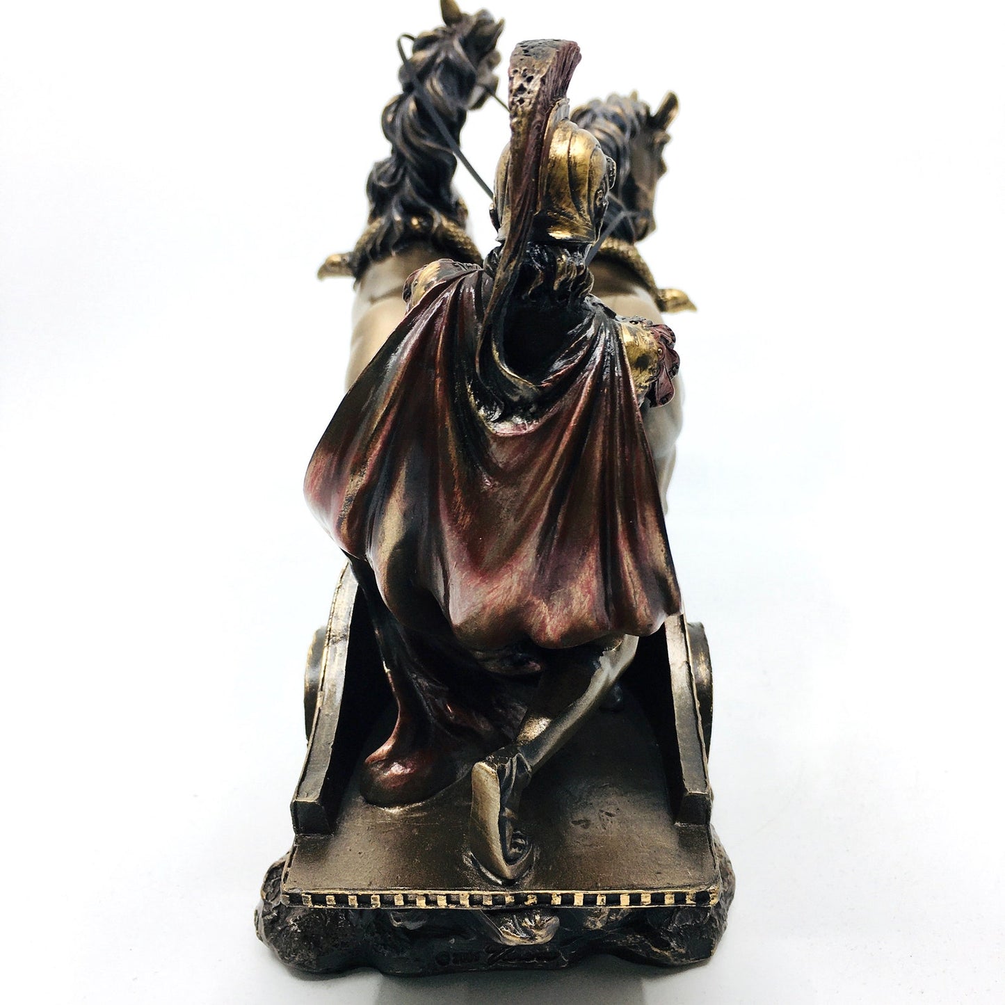 Arabalı Romalı Gladyatör Savaşçısı Biblo