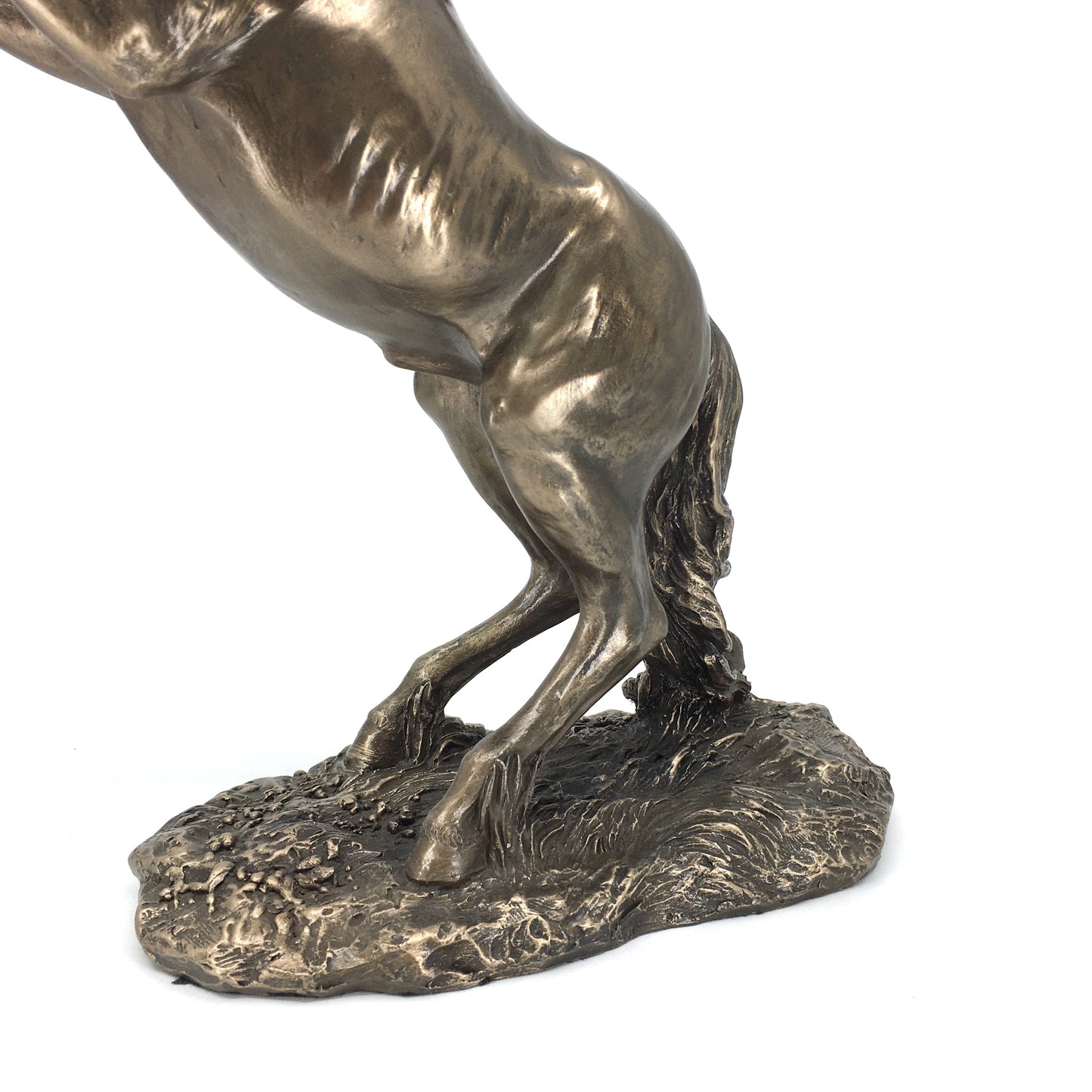 Large Prancing Horse Figurine