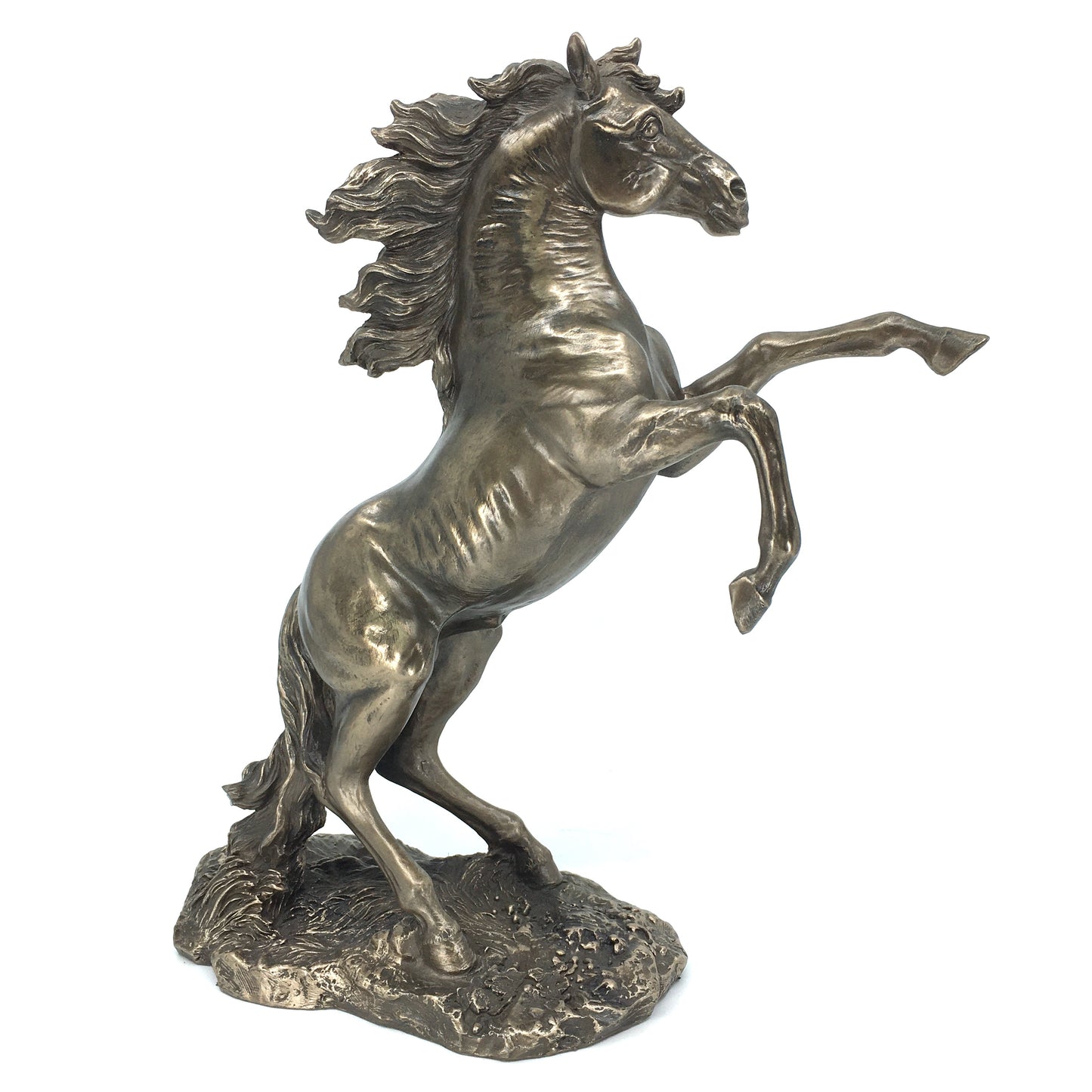 Large Prancing Horse Figurine