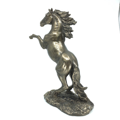 Large Prancing Horse Figurine