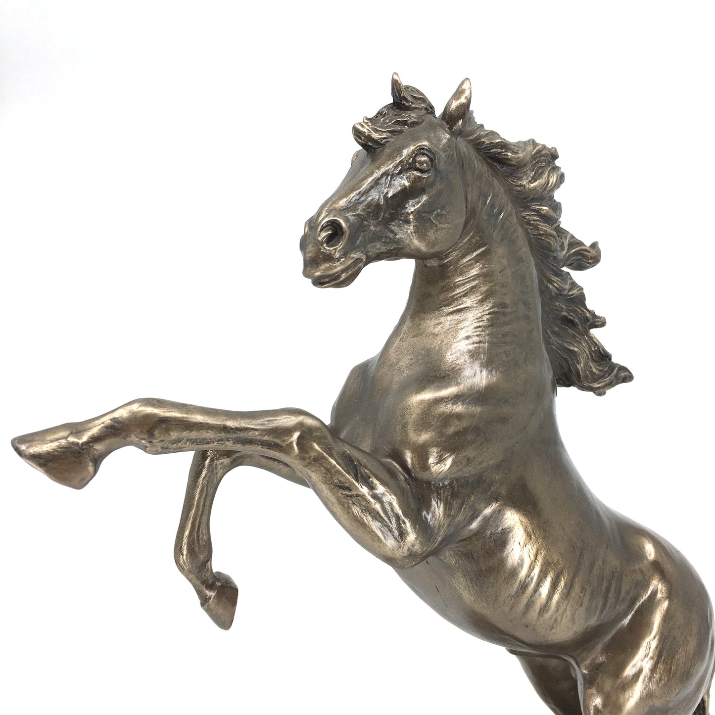 Large Prancing Horse Figurine