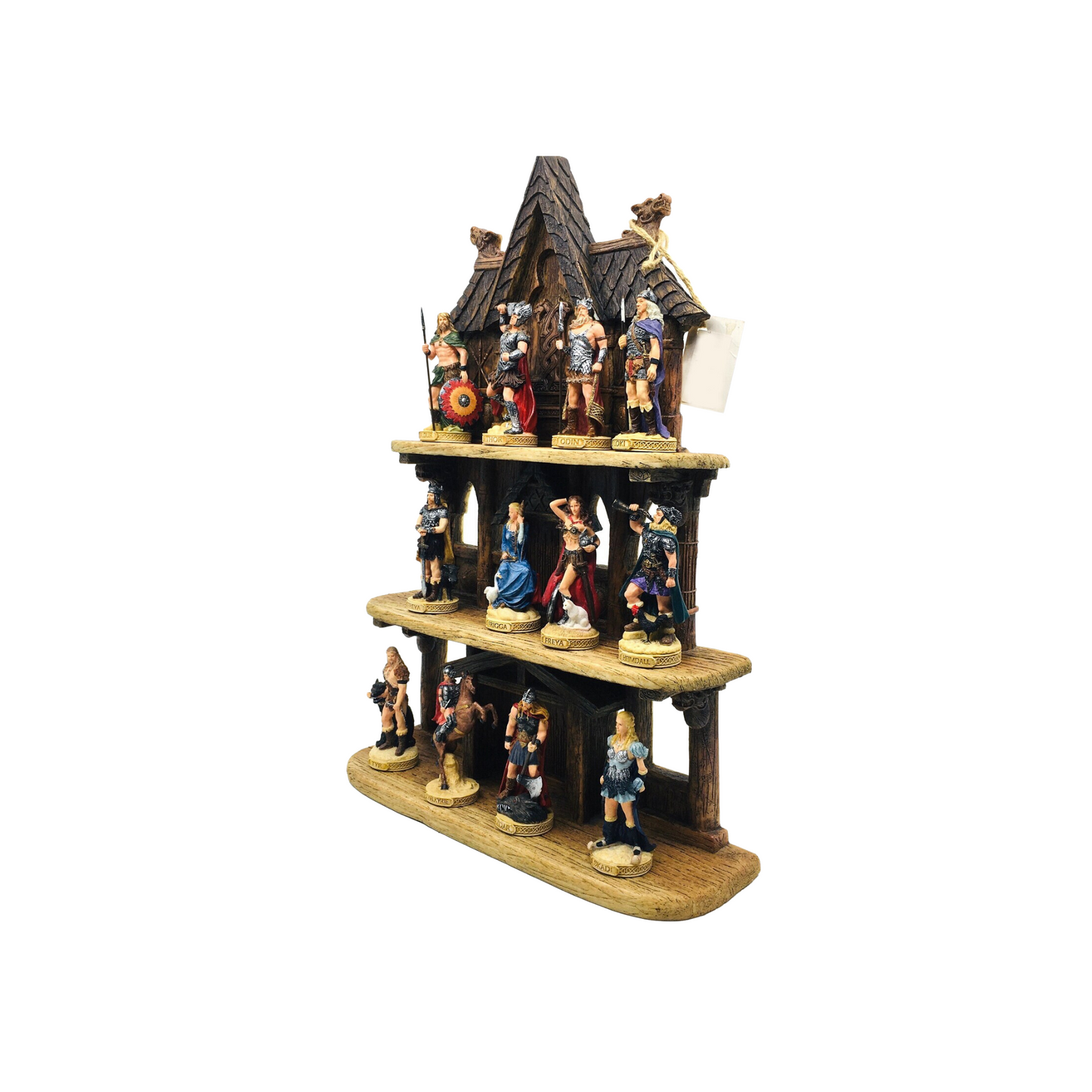 Norse Mythology Gods and Goddesses Pantheon Figurine Set