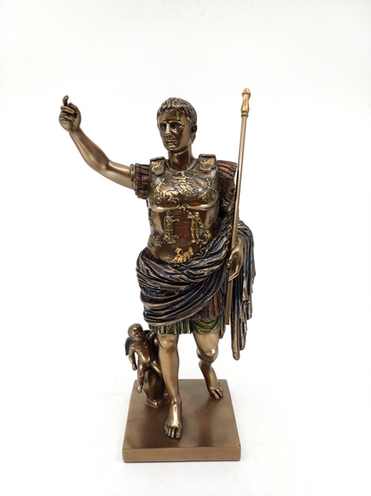 Prima Portal Roman Emperor Augustus Figurine