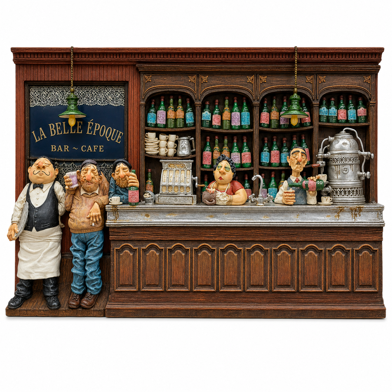 Forchino Café La Belle Époque 3D Kafe Duvar Panosu | FO85700