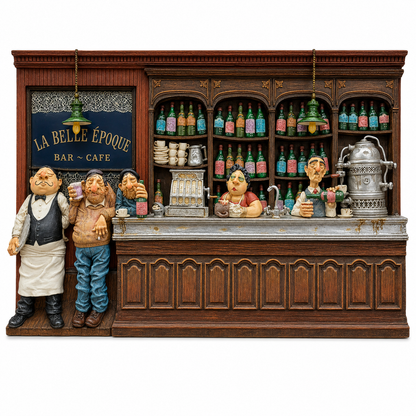 Forchino Café La Belle Époque 3D Kafe Duvar Panosu | FO85700