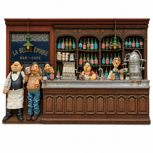 Forchino Café La Belle Époque 3D Kafe Duvar Panosu | FO85700