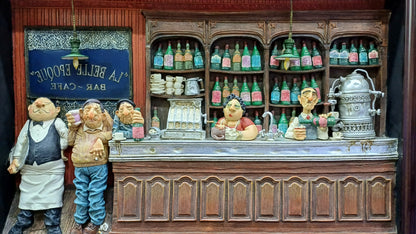 Forchino Café La Belle Époque 3D Kafe Duvar Panosu | FO85700
