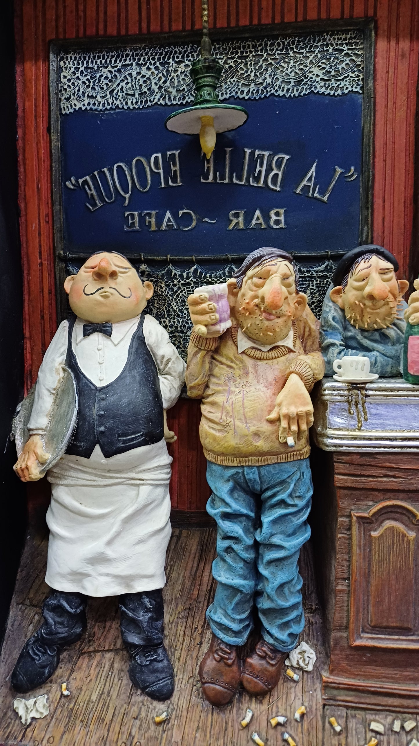Forchino Café La Belle Époque 3D Kafe Duvar Panosu | FO85700