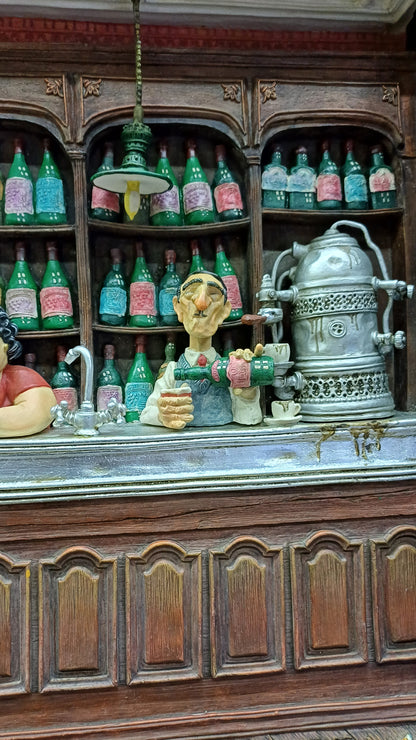Forchino Café La Belle Époque 3D Kafe Duvar Panosu | FO85700