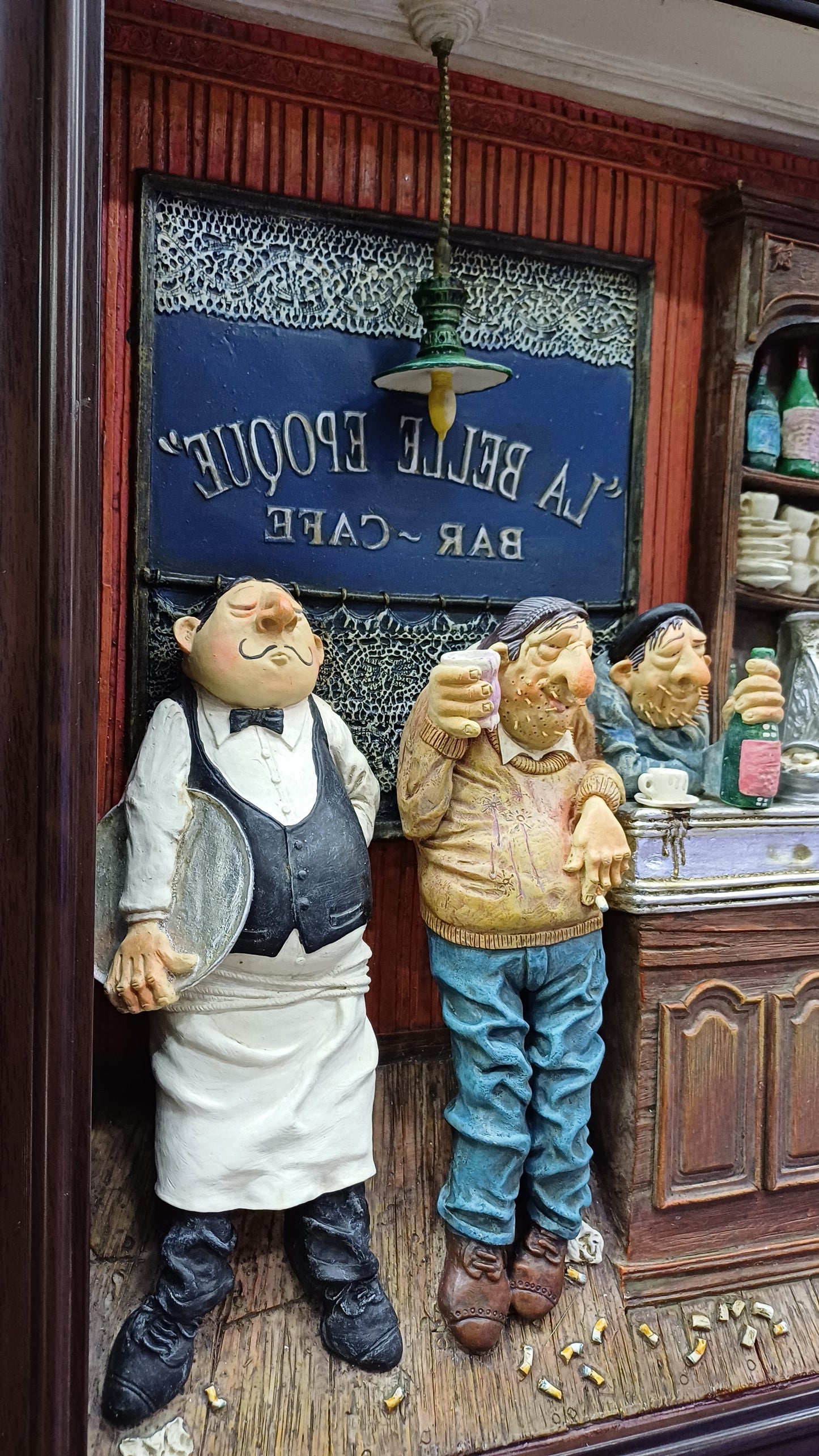 Forchino Café La Belle Époque 3D Kafe Duvar Panosu | FO85700