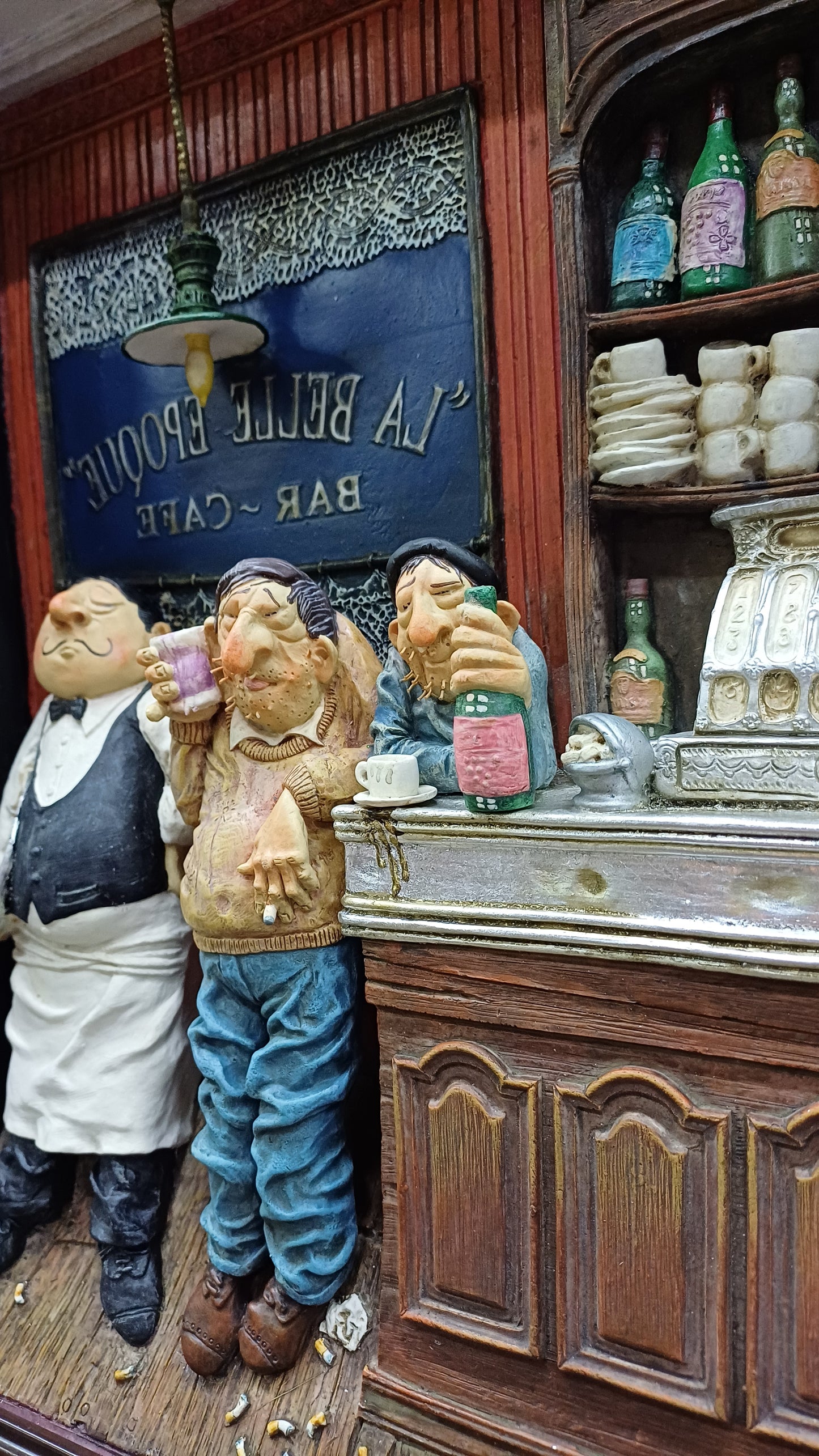 Forchino Café La Belle Époque 3D Kafe Duvar Panosu | FO85700