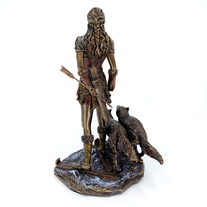 Norse Mythology Winter Goddess Warrior Skadi Decorative Figurine