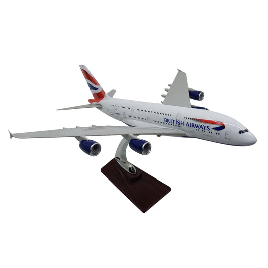 Airbus A380 British Airways Model Maket Uçak 1/200 Ölçekli (36 cm)