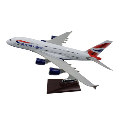 Airbus A380 British Airways Model Maket Uçak 1/200 Ölçekli (36 cm)