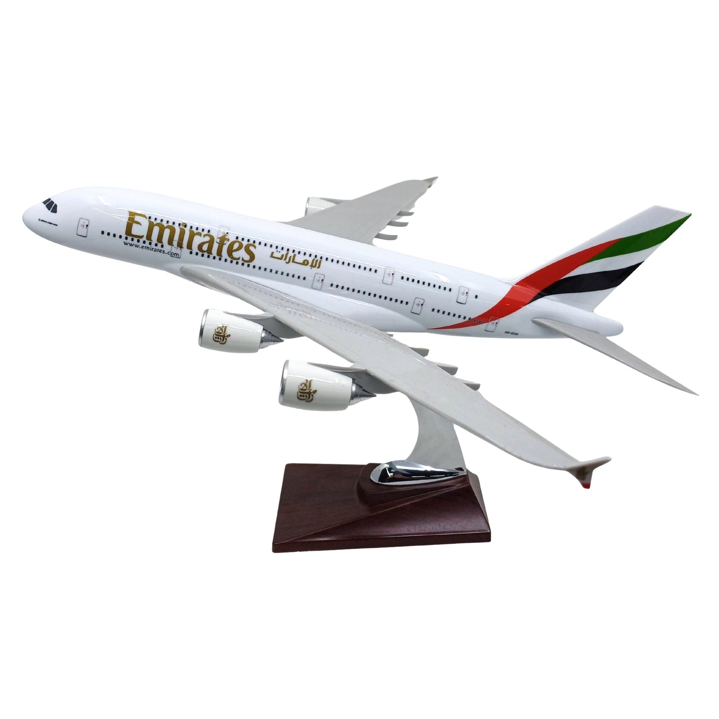 Airbus A380 Emirates Model Maket Uçak 1/200 Ölçek (36 cm)
