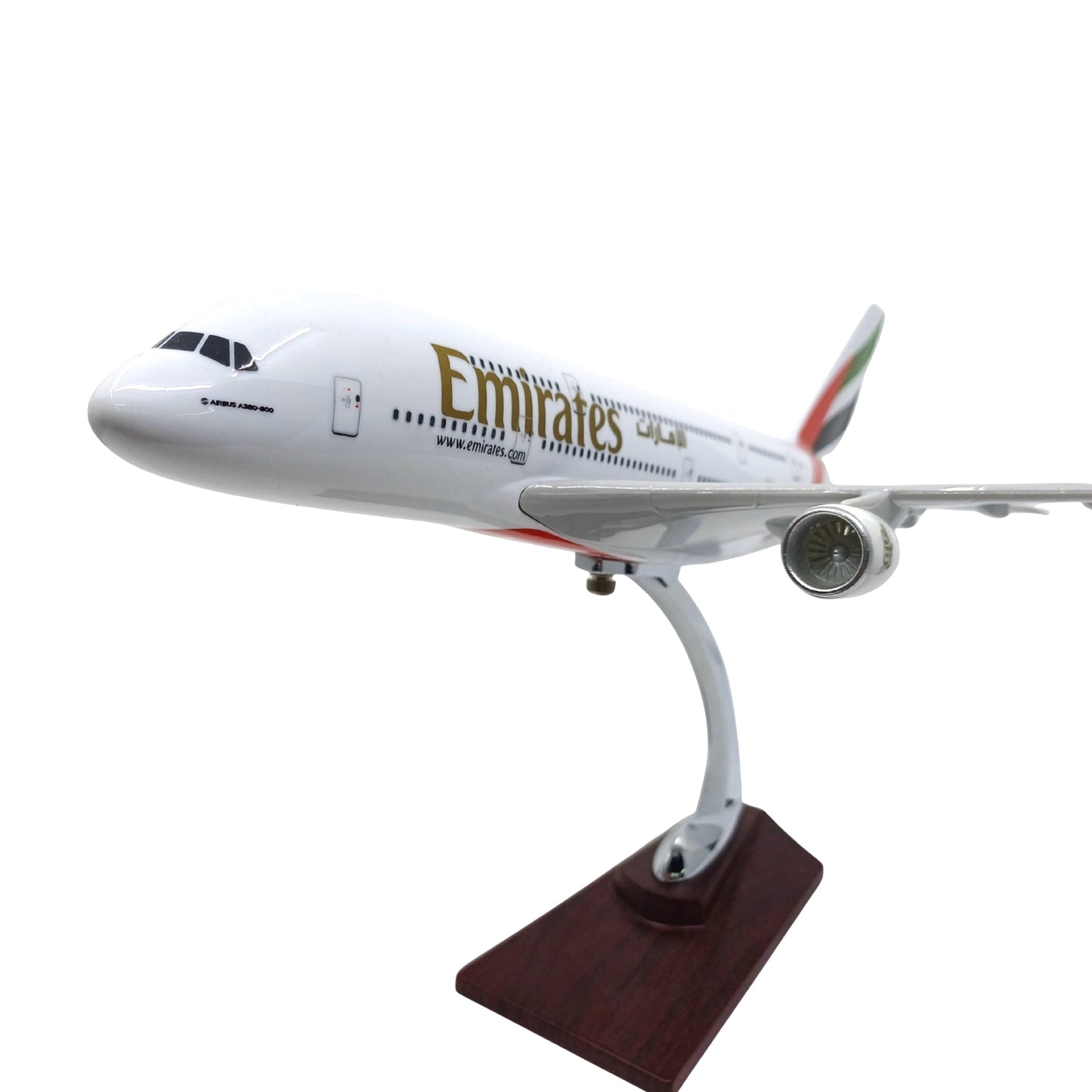 Airbus A380 Emirates Model Maket Uçak 1/200 Ölçek (36 cm)