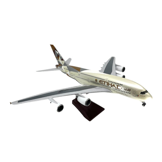 Airbus A380 Etihad Airways 1:160 Ölçekli Yolcu Uçağı Maketi – (A380ETIHAD)