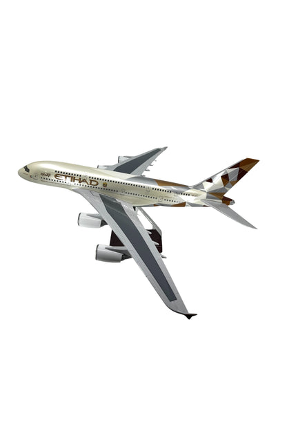 Airbus A380 Etihad Airways 1:160 Ölçekli Yolcu Uçağı Maketi – (A380ETIHAD)