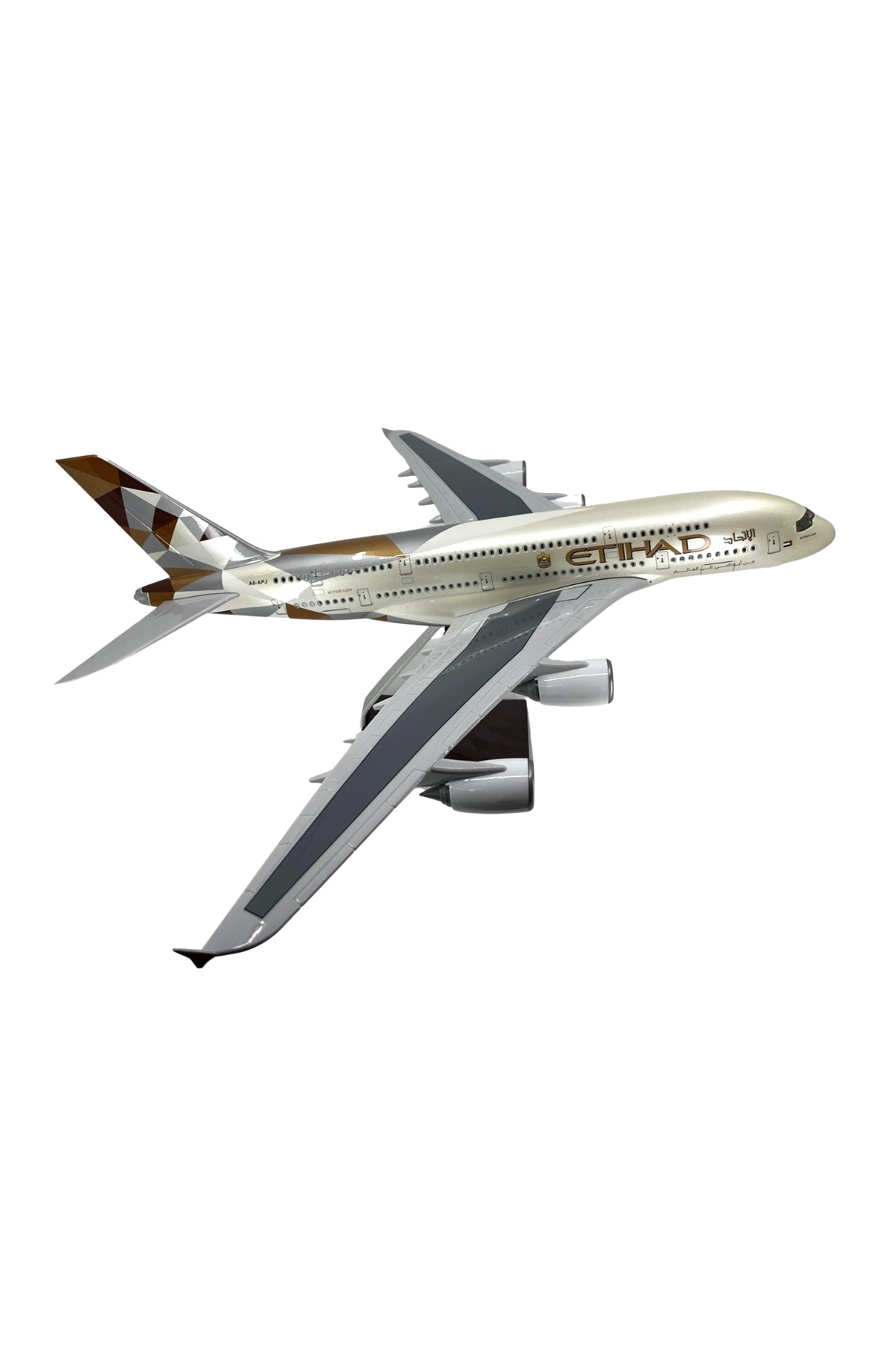 Airbus A380 Etihad Airways 1:160 Ölçekli Yolcu Uçağı Maketi – (A380ETIHAD)