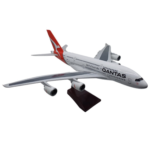Airbus A380 Qantas Model Maket Uçak 1/162 Ölçekli (45 cm)