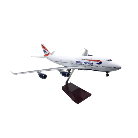 Boeing 747 British Airways Model Maket Uçak 1:160 Ölçekli (47 cm)