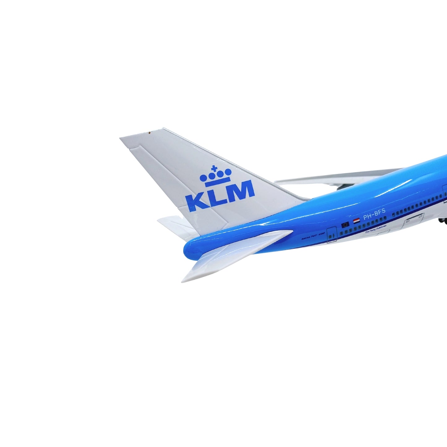 Boeing 747 KLM Royal Dutch Airlines Model Maket Uçak 1/160 Ölçekli (47 cm)
