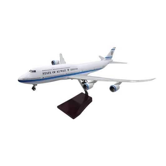 Boeing 747-8 State of Kuwait Model Maket Uçak (47 cm)