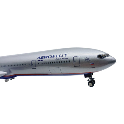 Boeing 777 Aeroflot Model Maket Uçak 1/157 Ölçekli (47 cm)