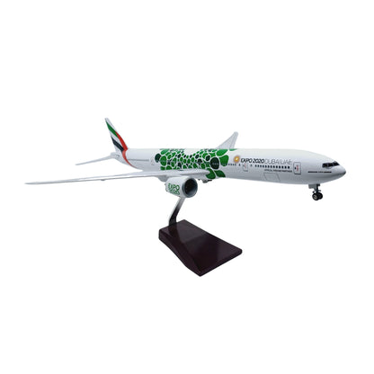 Boeing 777 Expo 2020 Dubai Model Maket Uçak (47 cm)