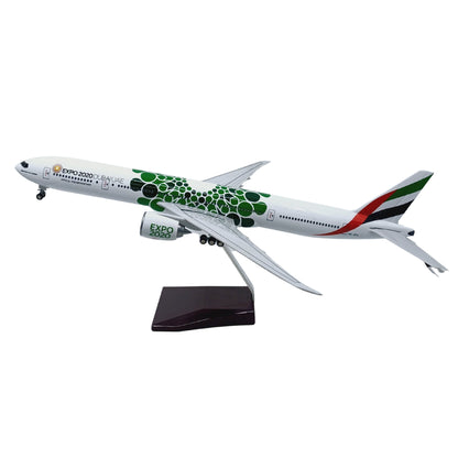 Boeing 777 Expo 2020 Dubai Model Maket Uçak (47 cm)
