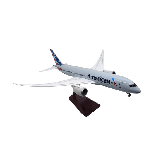 Boeing 787 American Airlines Model Maket Uçak 1/130 Ölçek (43 cm)