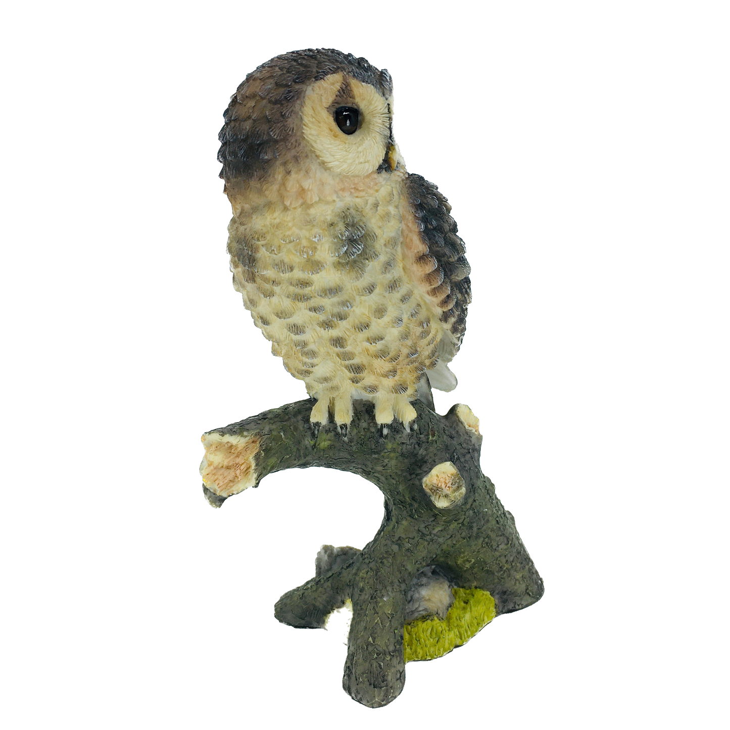 Owl on a Branch Small Decorative Figurine