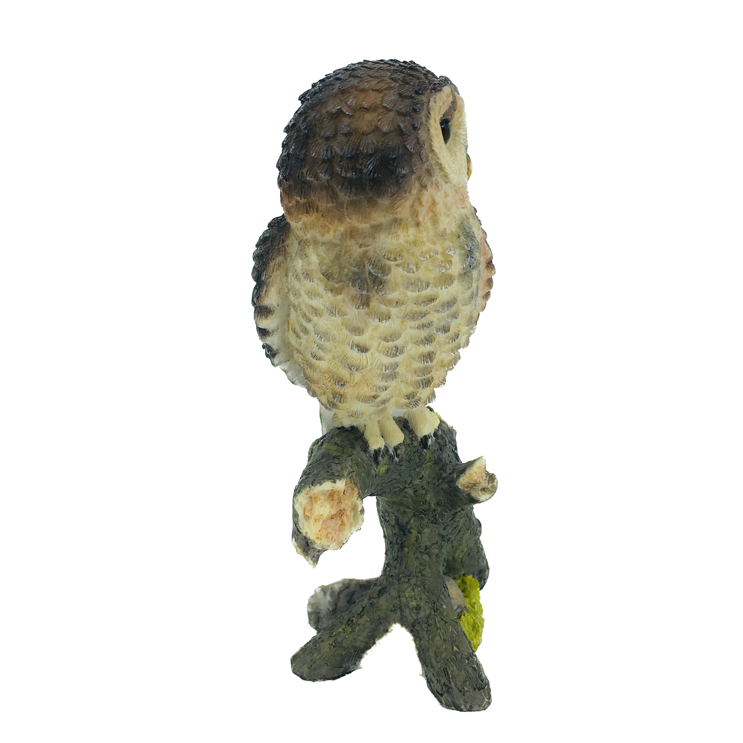 Owl on a Branch Small Decorative Figurine