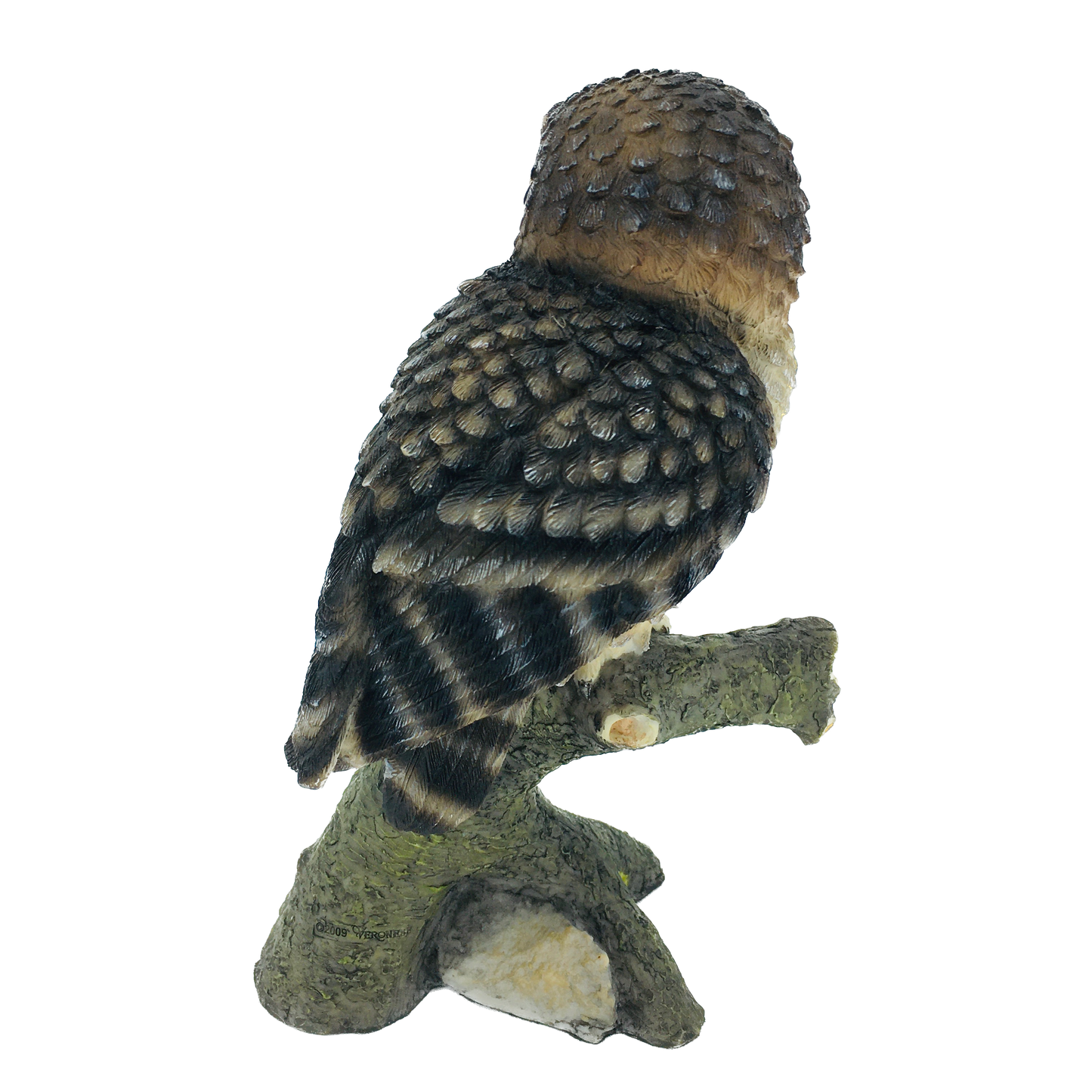 Owl on a Branch Small Decorative Figurine